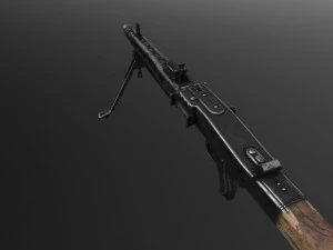 mg42 german machine 3D Model