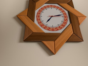wall clock Modello 3D