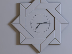 wall clock Modello 3D