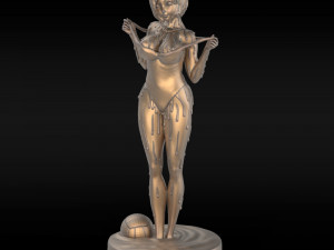 girl anime 1 3D Print Model