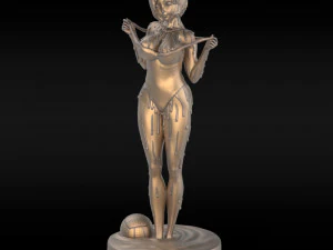 anime per ragazze 1 Modello di stampa 3D