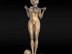 girl anime 1 3D Print Model