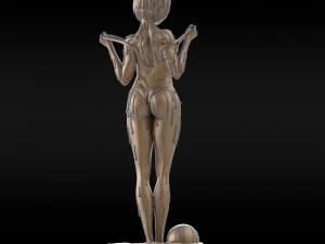 girl anime 1 3D Print Model