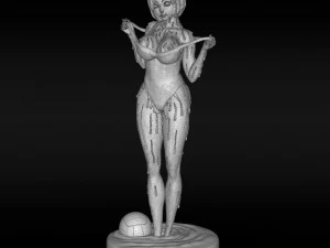 girl anime 1 3D Print Model