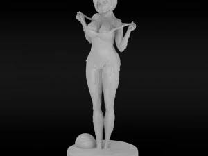 girl anime 1 3D Print Model