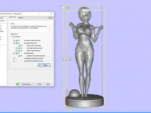 girl anime 1 3D Print Model