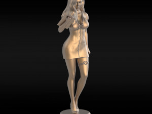 girl anime 2 Modelo de Impressão 3D