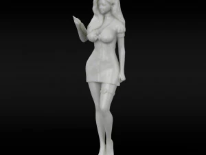 girl anime 2 3D Print Model