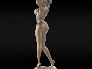 girl anime 3 3D Print Model