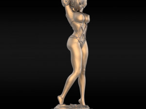 girl anime 3 Modelo de impresión 3D