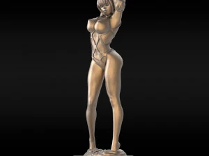 girl anime 3 3D Print Model
