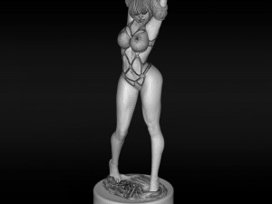 girl anime 3 Modelo de impresión 3D