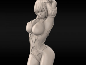 girl anime 3 Modelo de impresión 3D