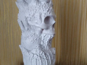 candle skull 3D Print Model