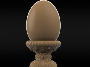 candle egg Modelo de Impressão 3D