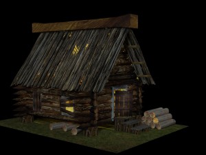 old house 3D Model