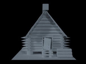 old house 3D 모델