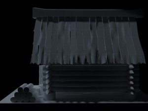 old house 3D 모델