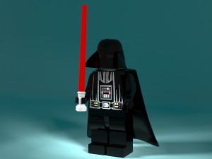 lego dart weider 3D 模型