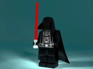 lego dart weider 3D Model