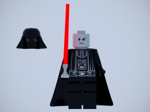 lego dart weider 3D 模型