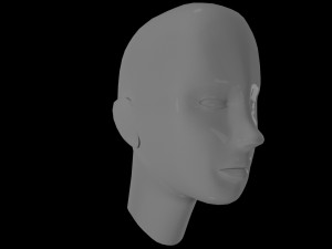 female head 3D मॉडल
