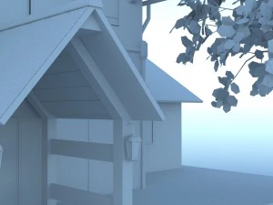 country house 3D Model