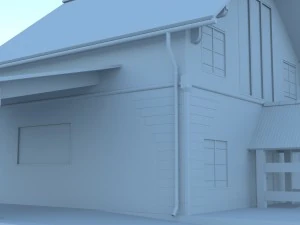 country house 3D Model