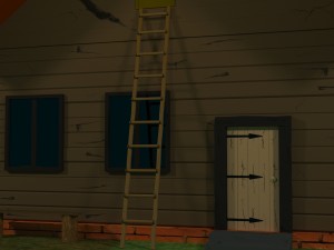 wooden house 3D Model