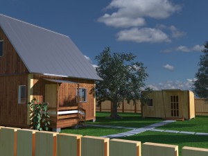 country house 3D 模型
