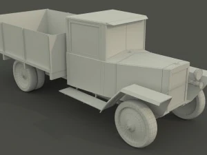 modelo gaz-mm de baja poli Modelo 3D