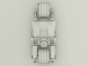 lego batman motorcycle 3D Model