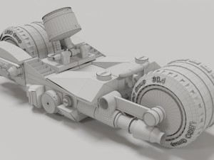 lego batman motorcycle Modelo 3D