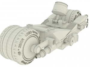 lego batman motorcycle Modelo 3D