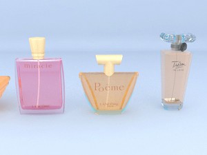 perfume lancome Modelo 3D