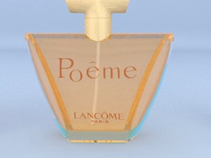 perfume lancome Modelo 3D