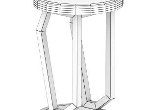 bar stool Model 3D