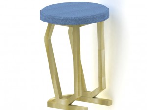 bar stool Model 3D