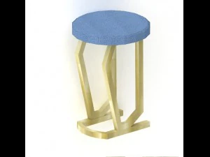 барний стілець 3D Модель