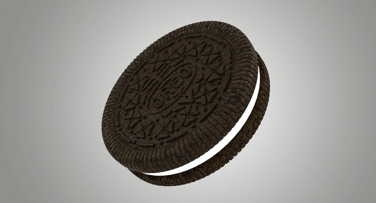 oreo cookies 3D Model .c4d .max .obj .3ds .fbx .stl .blend 