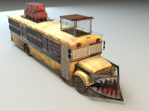 bus 3D Model