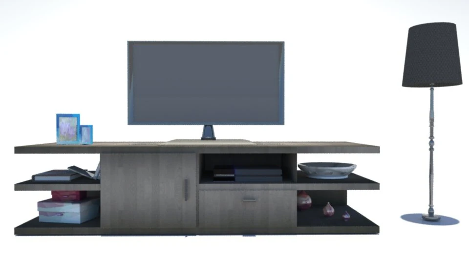 3dtvpiece of furniture for tv 3D Model .c4d .max .obj .3ds .fbx .stl .blend 
