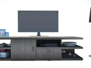 3dtvmeuble pour tv Modèle 3D