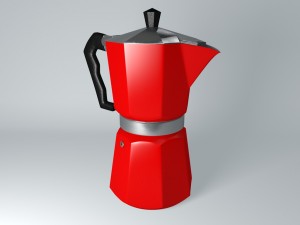 coffee maker moka 3D Model