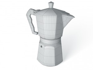 coffee maker moka Modèle 3D