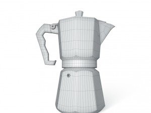 coffee maker moka Modèle 3D