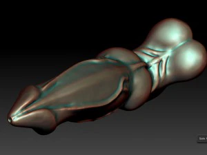 p&ecirc;nis 3d Modelo de Impressão 3D