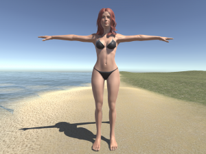 dana beach 3Dモデル