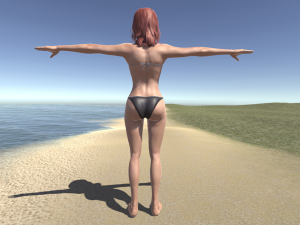 dana beach 3Dモデル