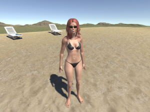 dana beach 3Dモデル